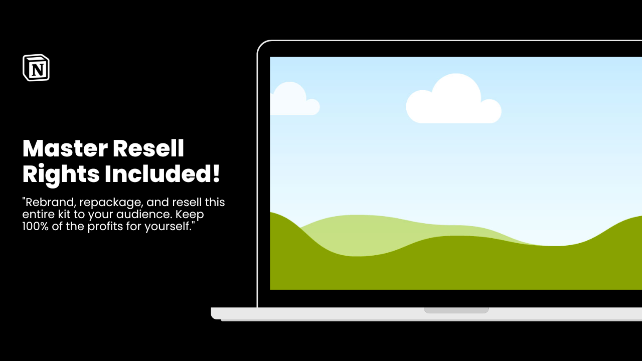in-1 Premium Notion Templates Bundle (with Master Resell Rights)Free download ✨✨