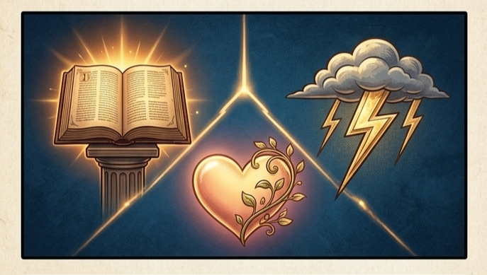 There are basically 3 components in personal development: Truth, Love and Power.