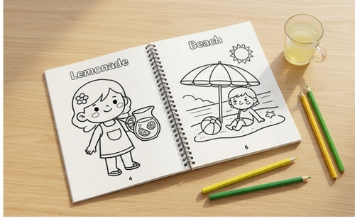10 Pages of Coloring Fun for Kids!