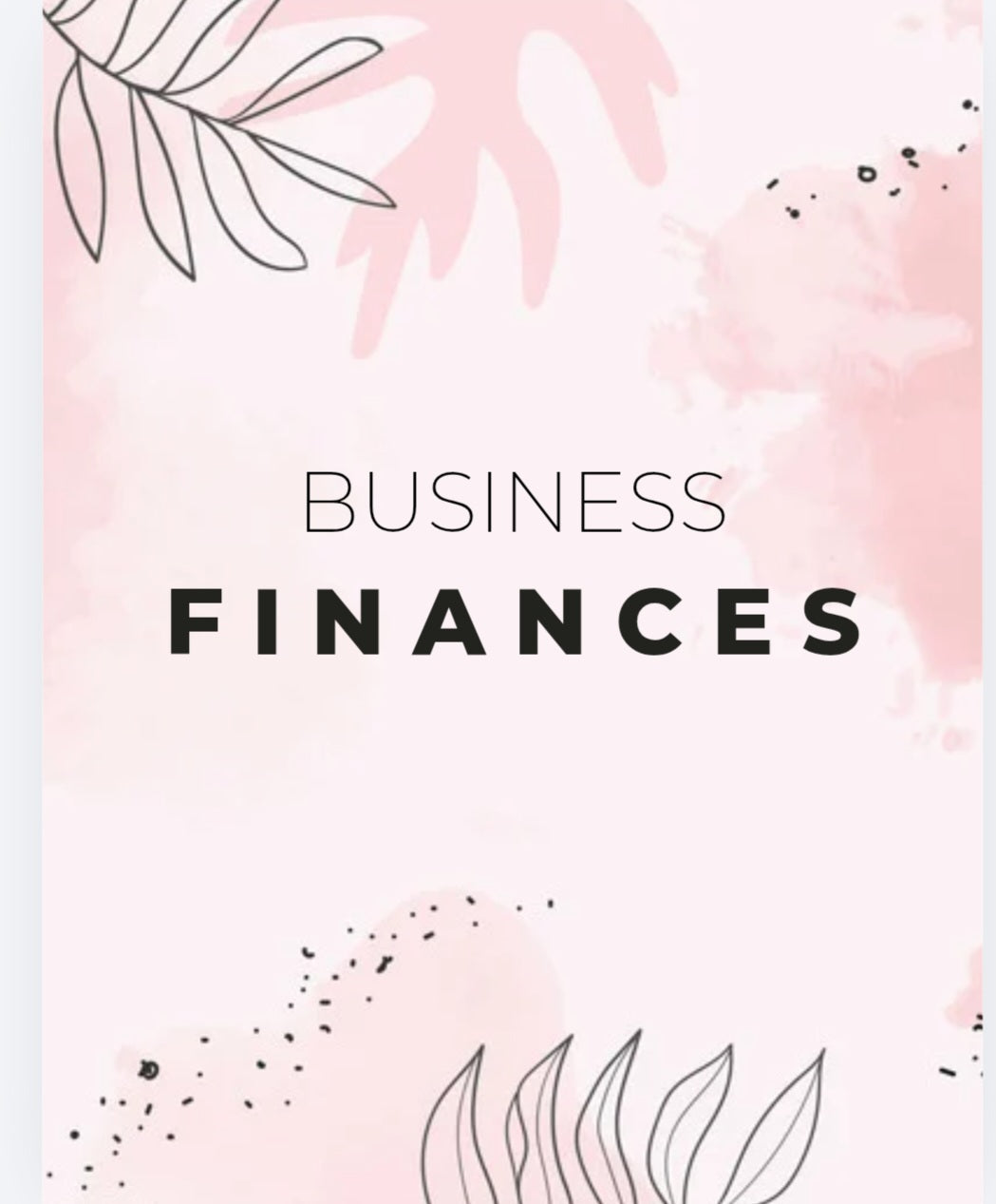 Small business planner.