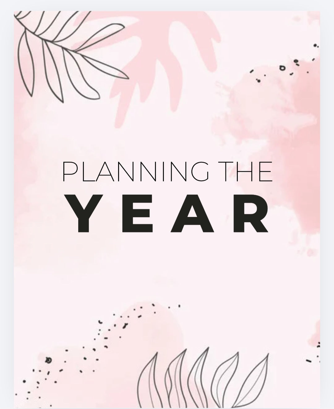 Small business planner.