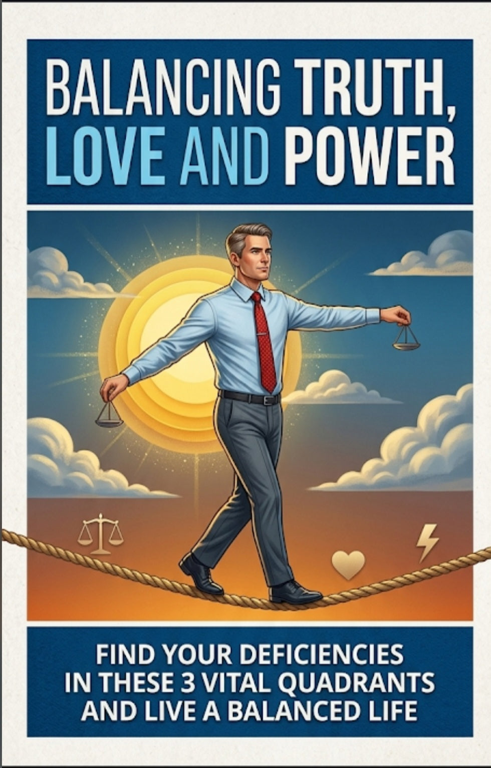 There are basically 3 components in personal development: Truth, Love and Power.